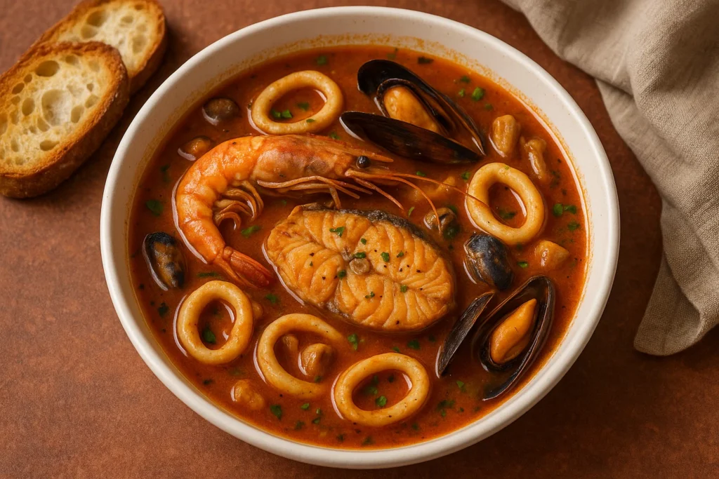 Zuppa di pesce Zuppa di pesce