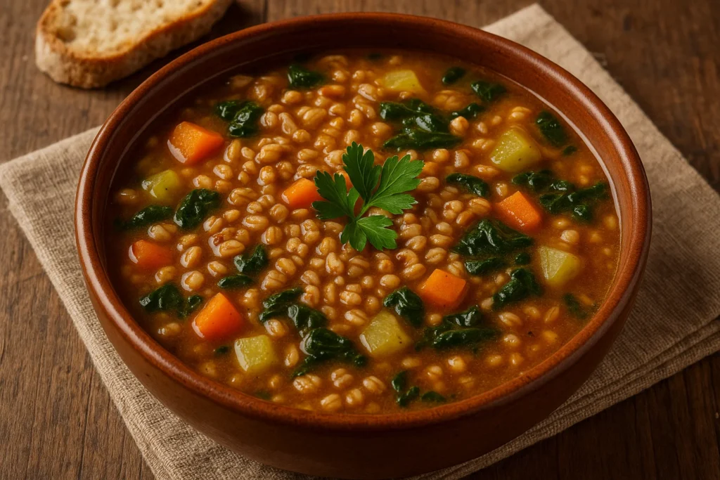 Zuppa di farro Zuppa di farro