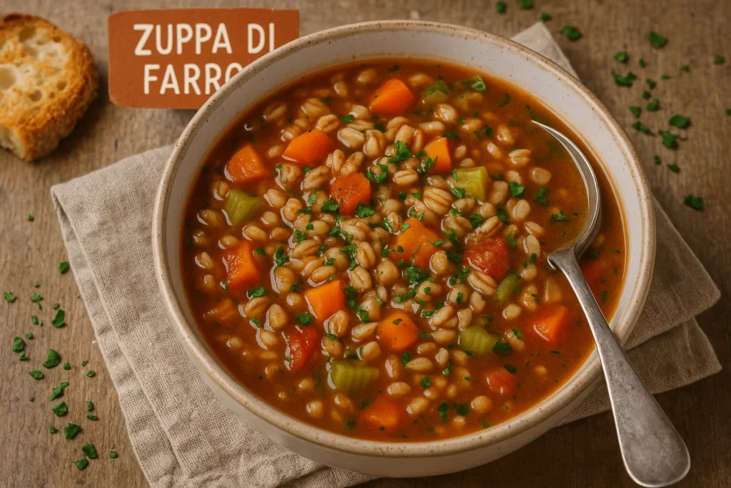 Zuppa di farro Zuppa di farro